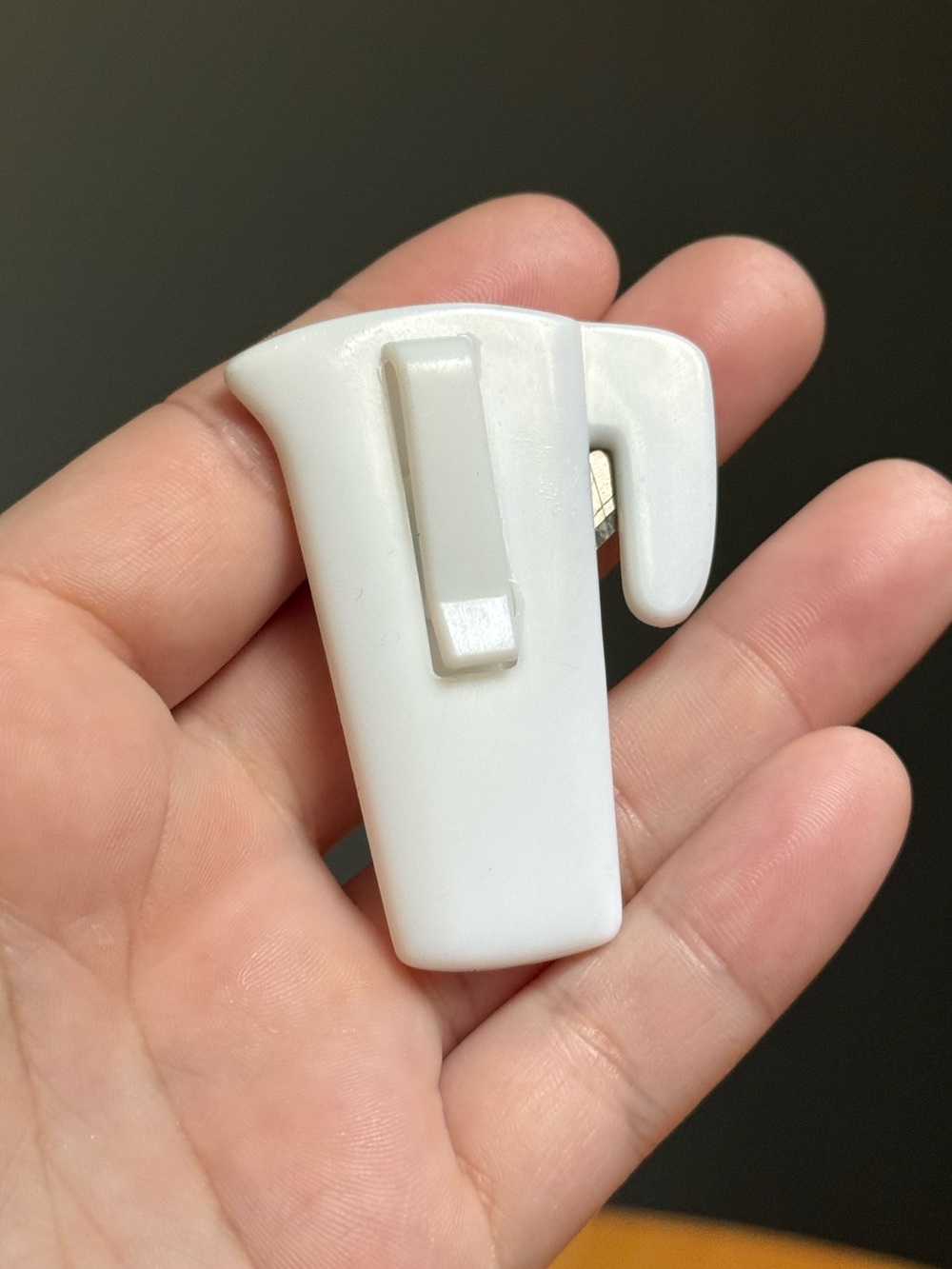 Vintage Milk Bag Razor Slicer White Pitcher Jug Shaped Paperclip Fridge Magnet